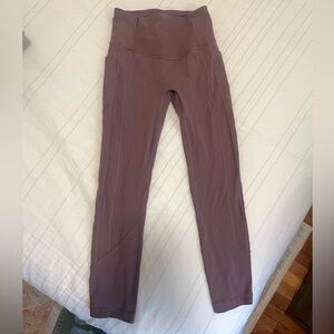 Lululemon Mauve Leggings